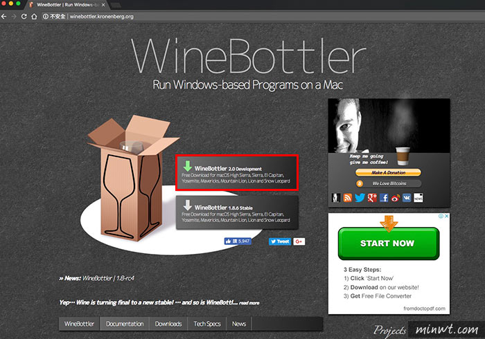 download wine bottles for mac free